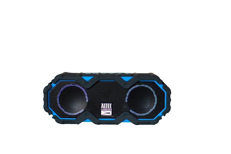 Altec Lansing LifeJacket Mini - Waterproof Bluetooth Speaker with Lights, Portable Wireless Speaker for Pool, Beach, Hiking, Sports, Camping, 16 Hour Playtime, Floats in Water - Image 1
